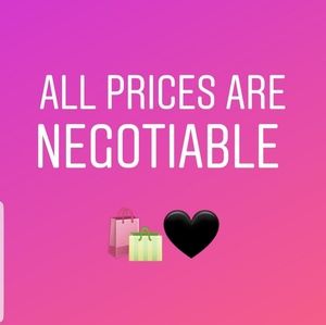 Offers are gladly welcome 🤝